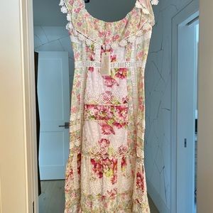 Love Shack Fancy Faustine MIDI Dress